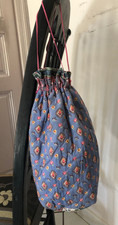 RARE VINTAGE  POCHETTE  BOURSE en boutis - accessoire