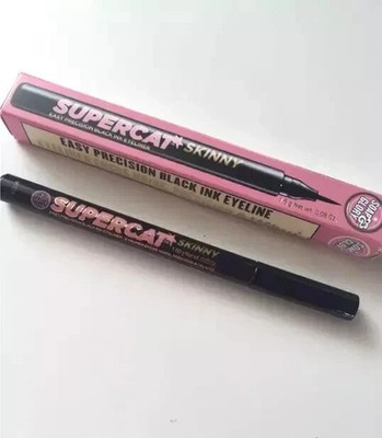 Soap & Glory Supercat Skinny Precision Tip Waterproof Eyeliner Jet Black Boxed
