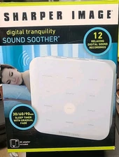Sharper Image 1520023 Digital Tranquility Sound Soother 12 Relaxing Recordings