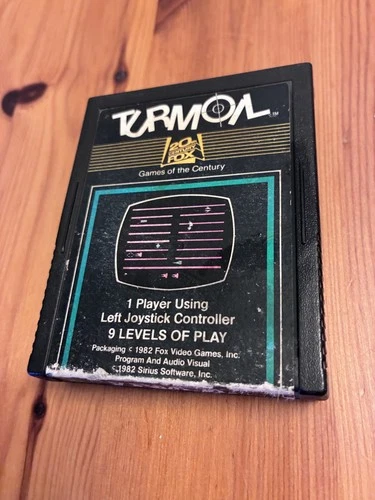 Turmoil (Atari 2600, 1982) 20th Century Fox Shooter