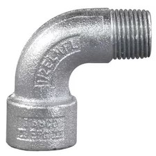 Appleton Electric Elmfl90-100 Imc 90 Deg Elbow, 1 In, Threaded, Iron, Powder