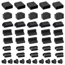 USB Port Cover Silicone USB Port Protection Caps Dust Plug for USB C, 3.5mm H...