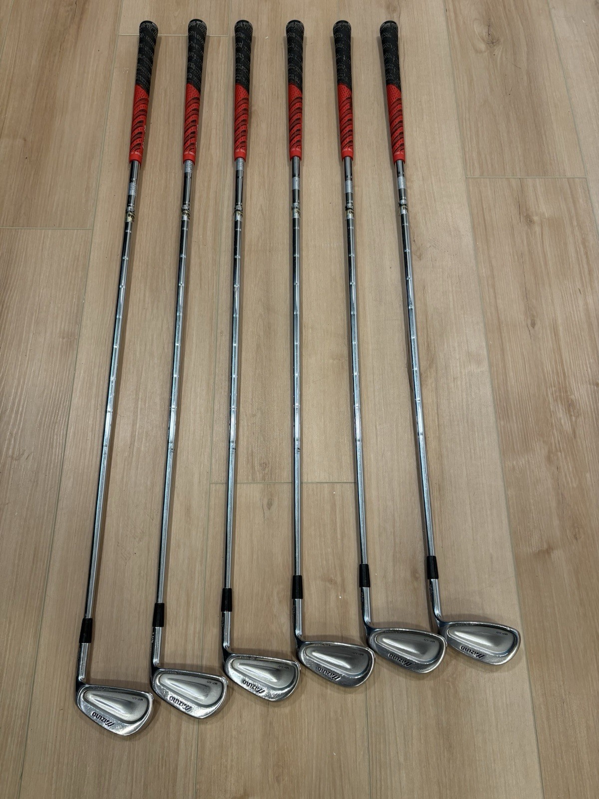 Mizuno MP 60 Iron Set 5-PW Dynamic Gold Stiff Flex Steel Right Handed RH