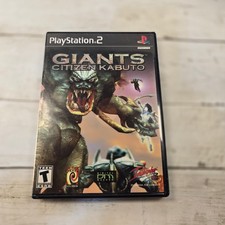 Giants Citizen Kabuto Sony PlayStation 2 PS2 Interplay 2001 CIB Complete