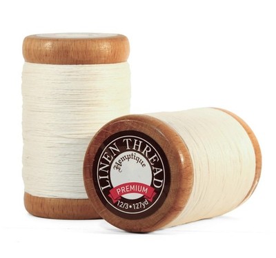 Hemptique Flax Linen Thread 1MM-Natural