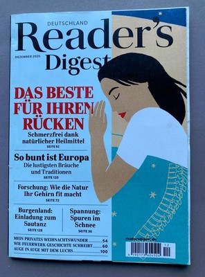 Readers Digest Magazin 2020 Reader s Digest Deutschland Ausgabe Dezember