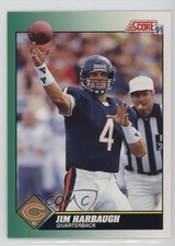 1991 Score Jim Harbaugh #264 b2t