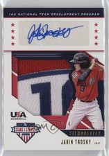 2019 Panini USA Baseball Stars & Stripes 1/4 Jabin Trosky #USA-FN Auto s3g