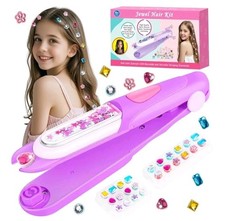 Hair Gem Stamper Kit - Bling Hair Jewels for Girls Toys - Hair Accessories