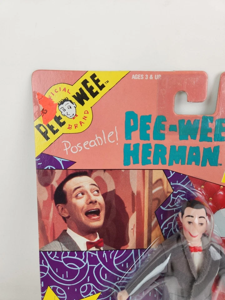 Pee-Wee Herman Matchbox Vintage 1988 New Pee Wee's Playhouse Figure - Image 4 of 4