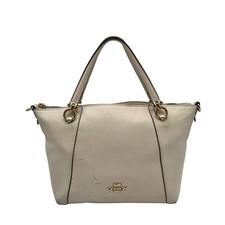 Coach Chalk Pebbled Leather Kacey Convertible...