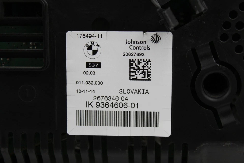 Speedometer Cluster 71K Miles Analog MPH Fits 2014-2017 BMW 528I OEM #37593 - Image 3 of 4