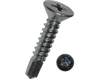Bohrschraube Senkkopf M. Kreuzschlitz Din 7504 3,9X38 Mm Galv. Verzinkt, 1000 St