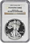 1999-P $1 American Silver Eagle PF69UCAM NGC
