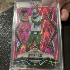 2025 Panini Phoenix New York Jets Justin Fields #107 Pink /75