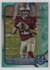 2021 Bowman U Chrome Prospects Aqua Refractor 192/299 McKenzie Milton #13 19kh