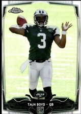 TAJH BOYD 2014 TOPPS CHROME REFRACTOR RC JETS HY2
