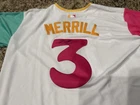 Jackson Merrill San Diego Padres Signed Baseball Jersey JSA Authentic Orig