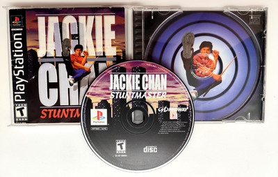 Jackie Chan Stuntmaster (Sony PlayStation 1 PS1, 2000) COMPLETE