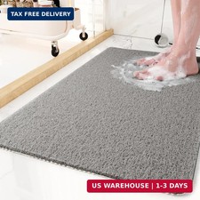 Non-Slip Bathtub Mat, 16x24 Inch, Shower Mats for Bath Tub, PVC Loofah Bathroom