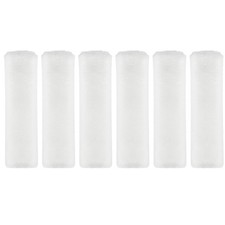 6pcs Car Seat Belt Pad Soft Fiber Seatbelt Shoulder Strap Covers, White