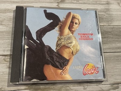 LAURA LEON - Tesorito Baila Conmigo - CD - 1993 Punch Holed Barcode
