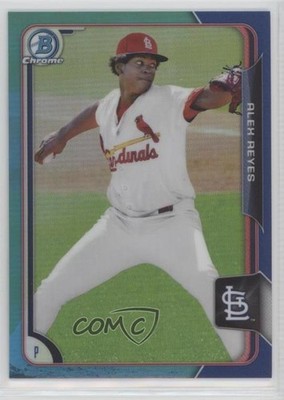 2015 Bowman Draft Chrome Blue Refractor 141/150 Alex Reyes #83 2l4