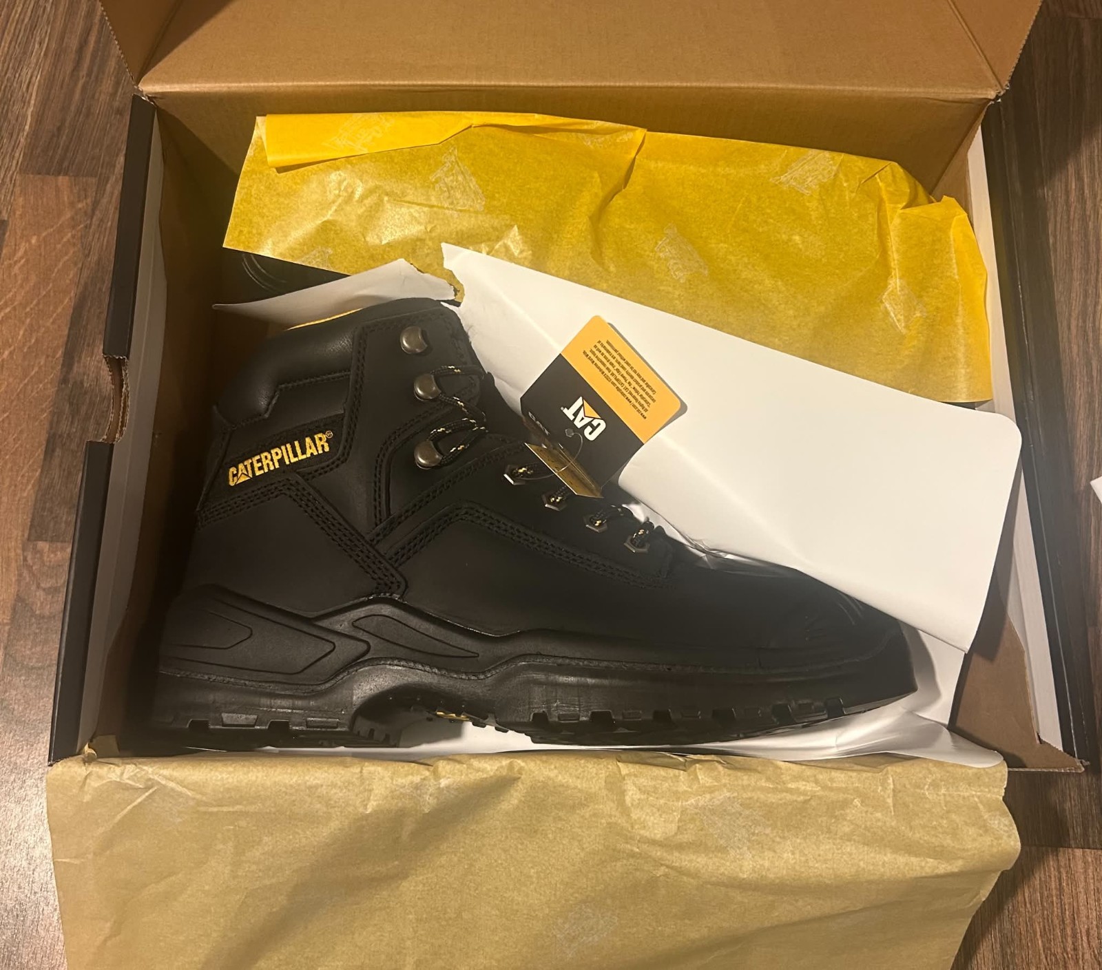 Caterpillar Striver Mid S3 CAT Safety Boot S3 Black SIZE 10