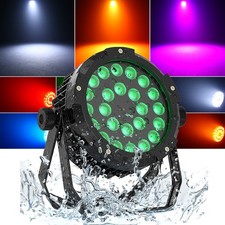360W Waterproof RGBWA UV LED Par Light Stage Lighting DMX DJ Par Can Wash Lights