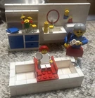 Vintage 1979 Lego Homemaker Set 261 Bathroom Near Complete Loose READ