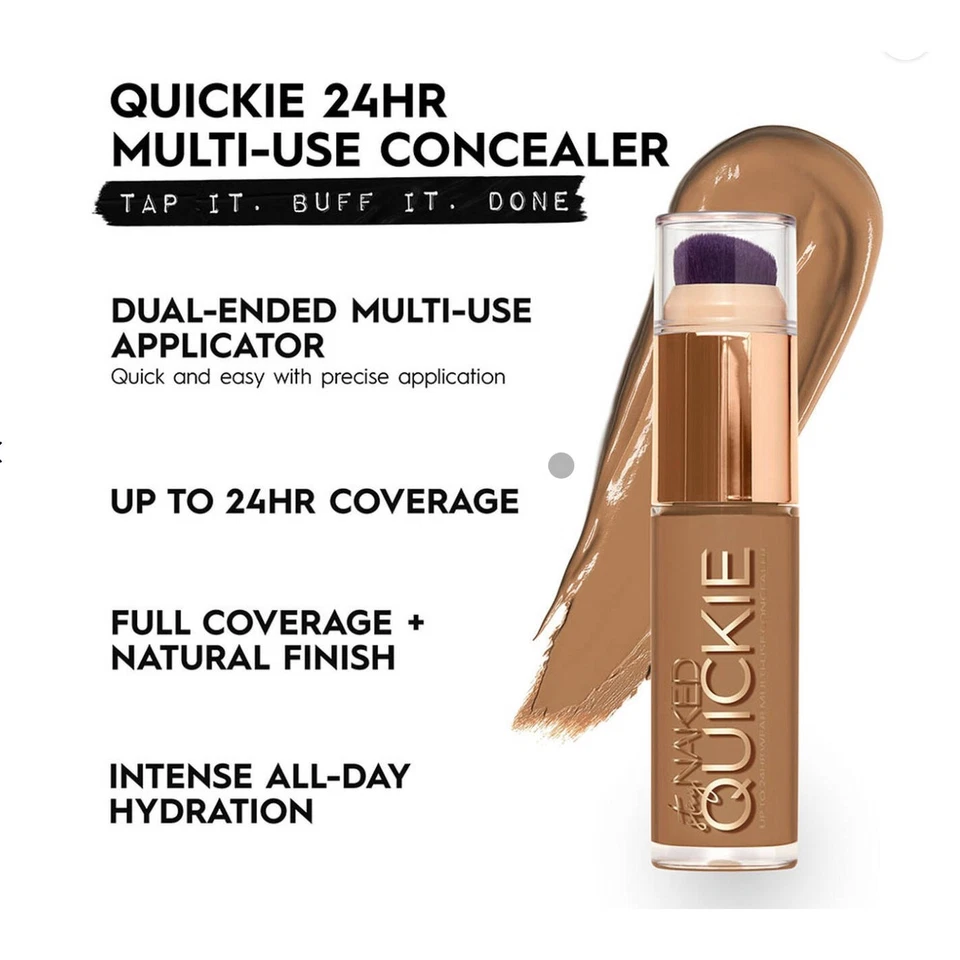 Urban Decay NIB Stay Naked Quickie Multi-Use Concealer 0.55 oz 40WY Light Medium - Imagem 4 de 4