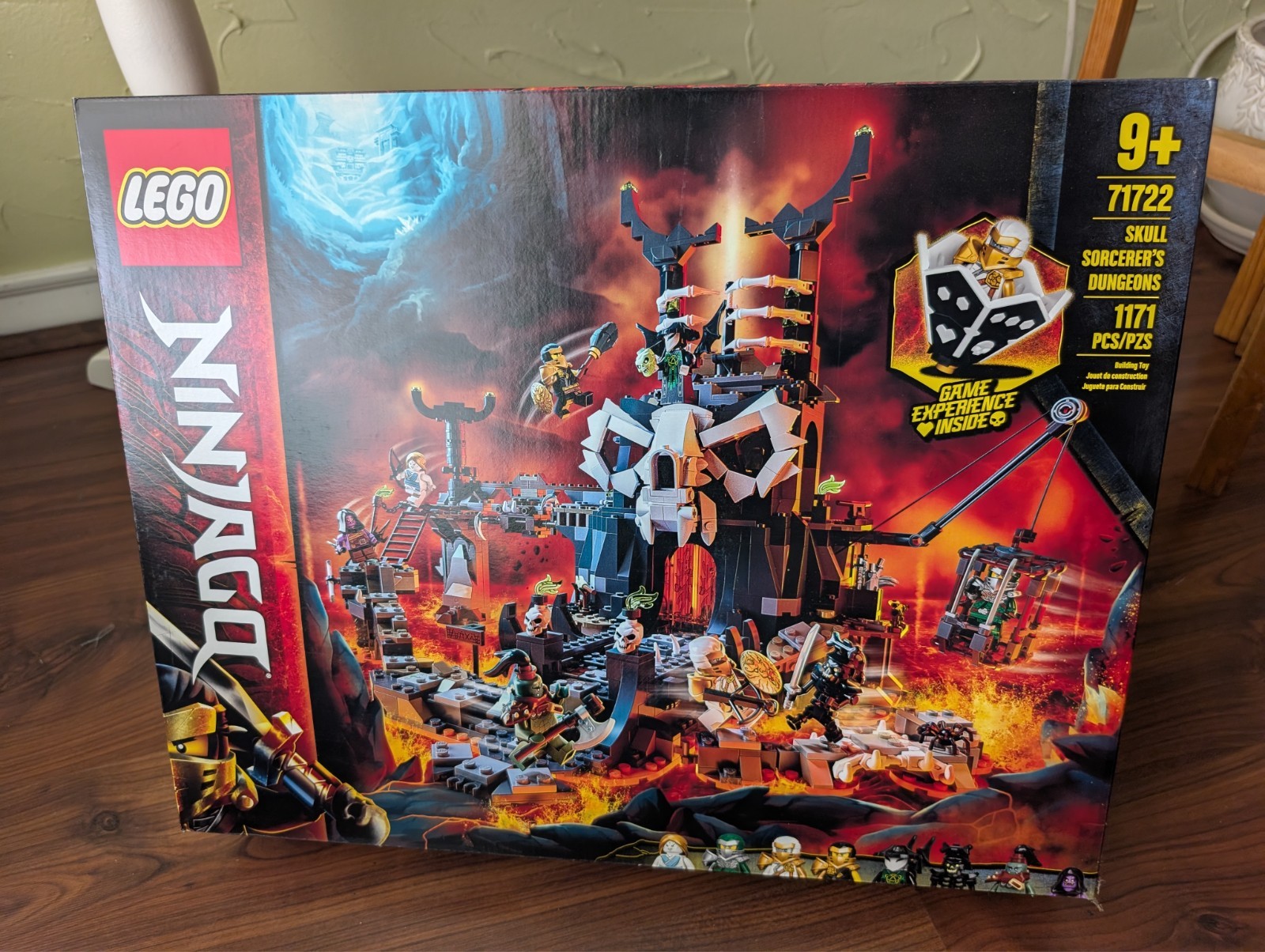 LEGO Ninjago Skull Sorcerer's Dungeons ( 71722 ) (NISB)