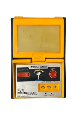 Nintendo Game and Watch Snoopy Panorama Screen Handheld LCD
