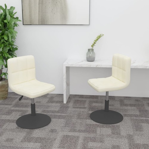 1/2/4/6x Silla de Comedor Giratoria de Terciopelo Asiento Multicolor vidaXL - Imagen 7 de 115