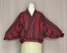 Kimono blouson M7288-05 Stock clearance Made in Japan Kimono coat For both