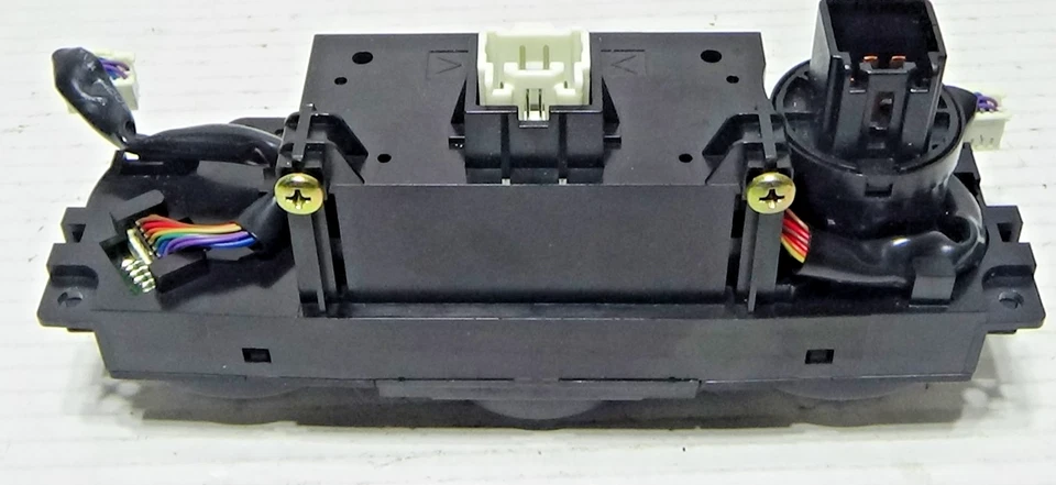 2004-2008 Mazda RX-8 AC Heater Climate Control Switch Black - Image 4 of 4