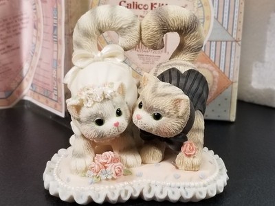 Rare 1999 Calico Kittens Tail Me You Love Me Abbey Press Exclusive #727113