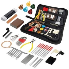 Guitar Tool Kit 72PCS - All-in-One Set for Acoustic, Electric  Bass Guitars