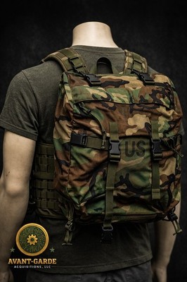 US Military Patrol Combat Pack  Woodland   SDS   NSN 8465-01-286-5356  ...