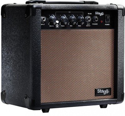 Stagg 10 AA USA 10-Watt Acoustic Guitar Amplifier 10 Watts