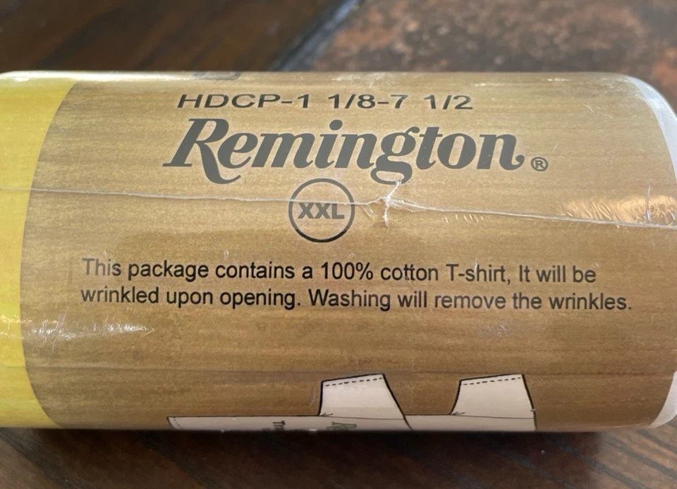 Camiseta Remington Firearms Trapshooting lacrada a vácuo limitada masculina branca 2XL - Imagem 3 de 4