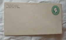 SILVER CITY NM NEW MEXICO 1890 UNUSED COVER FROM FELIX A VOGEL BUSINESSMAN STORE