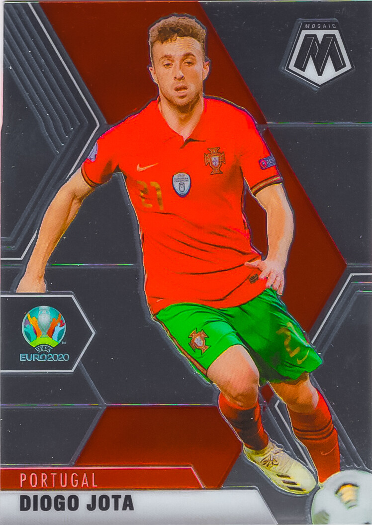 Diogo Jota 2021 Panini Mosaic UEFA Euro 2020 Soccer Card