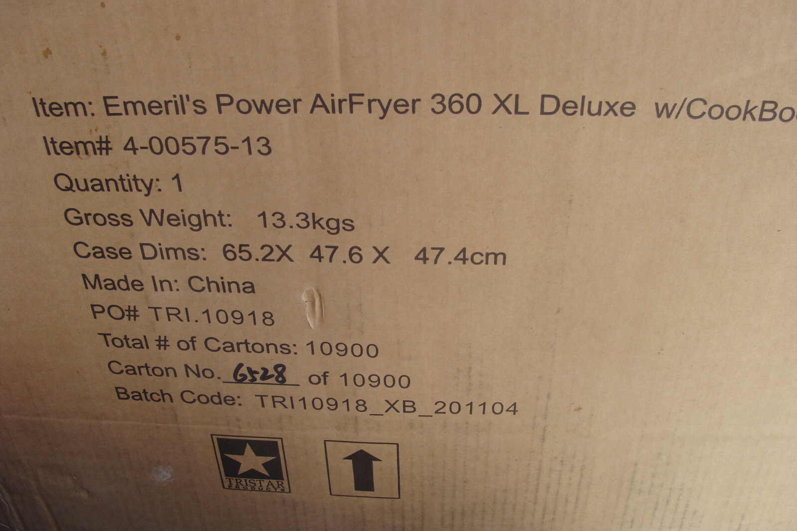 EMERIL LAGASSE POWER AIR FRYER 360 PLUS XL