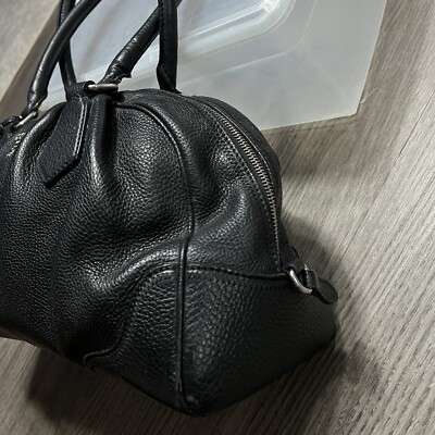 ボウリング用バッグ SS2000 PRADA LEATHER HAND BAG PRADA SS 2000 LEATHER BOWLING BAG – THE 543