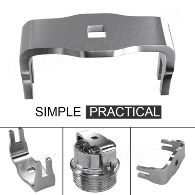 Steelman Oil Filter Cap Wrench 14 Flute x 75mm Housing Removal Tool 96664
