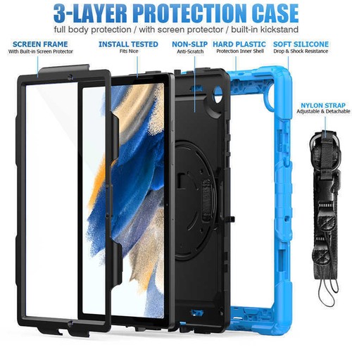 Für Samsung Galaxy Tab A8 10.5 A9 / A9 Plus Robust Stand Case Display Cover Band - Bild 91 von 136