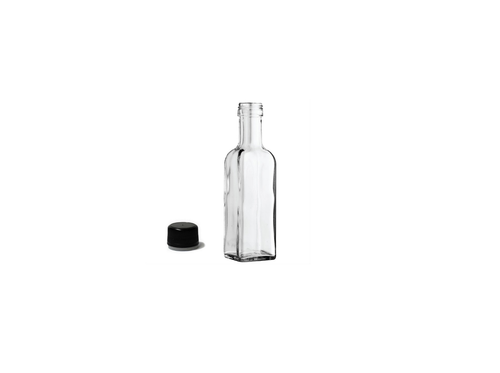 165 BOTTIGLIE BOTTIGLIA IN VETRO MARASACA PER OLIO CON TAPPO A VITE 20 ML - Foto 2 di 4