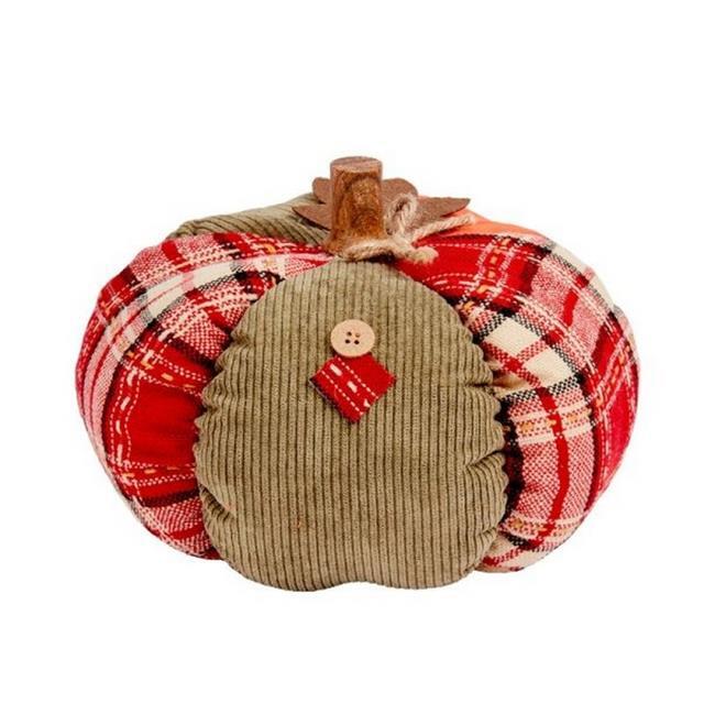 Smart Garden Plush PatchPumpkin Decorative Indoor Ornament- XL - 21cm