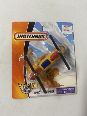Matchbox Sky Busters MBX Metal Typhoon Copter M0197 2007 SEALED!